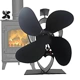 Kamin-Ventilator, wärmebetriebener Kamin-Ventilator, Kamingebläse, nicht elektrisch, thermische Verbrennung, Heißluftgebläse, Brenner