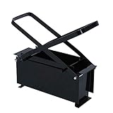 Robuster Papier-Brikett-Maker – 25,4 x 12,7 x 8,1 cm, umweltfreundliche Holzpresse für effizientes Recycling von Altpapier in Brennholz, ideal für Heizwärme und Herdgebrauch