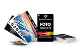 Fotokarten Fotorezepte | 20 Fotografie-Spickzettel mit Kameraeinstellungen & Tipps | CheatCards für Fotografen | Checkkarte Fotografieren | FotoMotive für Einsteiger | Geschenk Hobbyfotografen