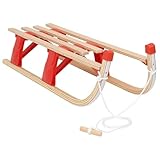 Vopese Klappschlitten Holz 110 cm Schlitten Model93696
