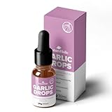 NatureHolic Garlic Drops | Fischfutter Zusatz | Für Fische im Süßwasser & Salzwasser Aquarium | Fördert Vitalität, Farben & Wohlbefinden | 30ml