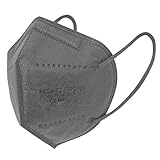 T-Tex Srl Arya HC - FFP2 Masken - Packung mit 50 Masken - Einzeln verpackt - Zertifiziertes Produkt - Made in EU (Grau)