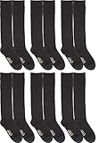 RS. Harmony Kniestrümpfe Bambus Super Weich Atmungsaktiv 6 Paar, 43-46, 6 Paar - Schwarz