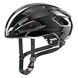 uvex rise - sicherer Performance-Helm für Damen und Herren - individuelle Größenanpassung - optimierte Belüftung - all black - 56-59 cm