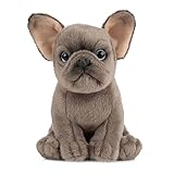 Living Nature Soft Toy - Stofftier Französische Bulldogge Welpe (16cm), AN437