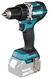 Makita DDF484Z Akku Bohrschrauber 18 V (ohne Akku, ohne Ladegerät), Blau, Silber, (L x B x H) 172 x 79 x 261 mm