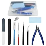 WMYCONGCONG Gundam Model Tools Kit, Gundam Modell-Werkzeug-Set für Modellbauer, grundlegende Werkzeuge, Hobby-Bauwerkzeuge, Kit für Gebäude, Autos, Flugzeuge, Modellbau Reparatur,13 Stück