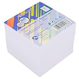 Westcott Notizzettel weiß 800 Blatt Nachfüllpack | Notizblock mit 9 x 9 cm großen Blättern in weiß | Nachfüllset für Spenderbox | FSC-zertifiziertes Papier 80g/m² | E-1733199 00