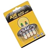 Autoverstärkungssicherheitsreifen Druckprüfer Kappenanzeigen Indikatoren Warnmeldung Ventile Erkennung Mit Digitalen Ausleseme Leckdosen Reifendruckventilen Kappen