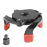 Flaconi Ölfilterschlüssel motorrad,Ø 60 bis 98mm Ölfilterschlüssel,Ölfilter Schlüssel,Ölfilterschlüssel Universal,Ölfilterspinne 3-Armig,Geeignet für Allerlei Fahrzeuge,Autos,SUVs,Busse,Motorrad