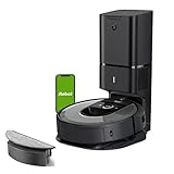 iRobot Roomba Combo i8+ (i8576) Saug-/ Wischroboter mit 2. Auffangbehälter mit Wischpad, Autom. Absaugstation, Smarte Kartierung, Sprachassistenten kompatibel, WLAN, Einstellung per App, Light Silver