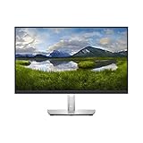 Dell P2423D 24 Zoll QHD (2560x1440) Monitor, 60Hz, IPS, 5ms, 99% sRGB, DisplayPort, HDMI, 5x USB, 3 Jahre Garantie, Schwarz