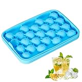 Ice Cube Tablett Silikon Eiswürfelschale mit Deckel 25-vity Ice Ball Maker Schimmel Easy Freisetz