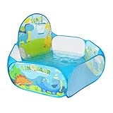 Ballgrube für – Basketballreifen für faltbares Zelt, dicker Indoor-Spielplatz, tragbarer Aktivitätspark | für Thanksgiving Indoor Outdoor Mädchen Jungen Geburtstag Sal