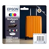 Epson Orginal 405 Tinte Koffer Multipack 4-farbig Standard WF-3820DWF WF-3825DWF WF-4820DWF WF-4825DWF WF-4830DTWF WF-7830DTWF WF-7835DTWF WF-7840DTWF DURABrite Ultra Ink, ReadyPrint Flex-Tintentarife