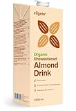 Vilgain Mandel drink BIO – Pflanzliches Getränk Milch aus gerösteten Bio-Mandeln | Ohne Zusatzstoffe, vegan & laktosefrei | Perfekt für Kaffee, Müsli & Smoothies