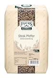 Fuchs Professional - Steak Pfeffer Gewürzzubereitung | 1 kg im großen Beutel | Pikante Pfeffermischung zum Abrunden von Steaks