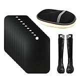 SIWOKJJO 10 Stück Stiefelspanner, Kunststoff Hohe Stiefelformer Formeinsätze, Schwarz Stiefel Ständer Halter für Herren und Damen, Hält die Stiefel Aufrecht für Damen Und Herrenstiefel