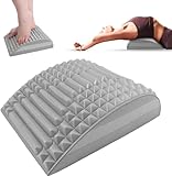 Nivaobi Nacken und Rückenstrecker,Nacken und Rückenstrecker 2 in 1,Lendenkissen Orthopädisch für Neck Stretch & Relax,Rückenstrecker Zur Schmerzlinderung,Rückendehner für Herniated Disc,Sciatica