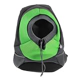 BESTonZON Haustier Rucksack für Katzen und Kleine Atmungsaktive Tragetasche mit Verstellbaren Schultergurten für Reisen und Täglichen Gebrauch Große Stauraumkapazität Komfortable Passform