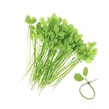 Kunststoff-Pflanzenstützklammern – 100 Stück blattförmige Kabelbinder, flexible Stützgurte für den Weinanbau, Binderinge für Grünpflanzen | Pflanzenbinder, für den Außenbereich, , Tomaten, Weinr