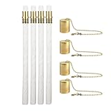 Fashion Bottle Torch Replacement Fiberglass Wicks Kit Brass Torch Wick Holders With Washer+Brass Lamp Shades For Home Wine Bottle Torch Wicks Kit