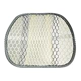 Xvilmaun Rückenlehnenstütze aus Netzstoff, Lordosenstütze aus Netzstoff | Atmungsaktive, ergonomische Ice Silk Auto-Lendenwirbelstütze - Weiche Auto-Lendenwirbelstütze, stabiles Rückenstützkissen für