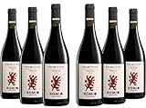 Romio Organic Rotwein Primitivo BIO Puglia IGT, Noten von Schwarzen Früchten, Gewürzen und Weißem Pfeffer, Vollmundig am Gaumen. 13,5% Vol., Karton mit 6 Flaschen mit jeweils 750 ml