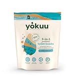 YOKUU Toilettenreiniger | Umweltfreundliche Reinigungsprodukte Badezimmerreinigungsprodukte | Keine scharfen Chemikalien, auf Pflanzenbasis | Thymian & Meersalz | 30 Tabletten