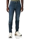 G-STAR RAW Herren Pilot 3D Slim Jeans, Blau (worn in deep teal D20505-D164-D325), 33W / 32L