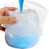 50 Stück Farbsprühbehälter, 20 x 30 cm, transparente Farbsprühbeutel für Wagner Farbsprüher, leicht zu reinigen, leicht zu wechselnde Farben