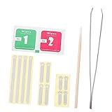 NUOBESTY Phone Speaker Schutznetz Sticker Teiliges mit Installationswerkzeug Staubschutz für Lautsprecher Einfache Anwendung Unauffälliges Design Verlängert die Ihres Handys