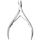 Nagelhautentferner, Nagelpflege-Set aus Edelstahl – Professionelle Nagelhautschere, Nagelhautschieber, Nageltrenner und Nagelfeile – Maniküre- und Pediküre-Set für die perfekte Nagelpflege