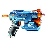 NERF E9952 Elite 2.0 Volt SD-1 Blaster, 6 Nerf Darts, Ziel Lichtstrahl, 2 Dart Aufbewahrung, 2 Tactical Rail Steckschienen, Mehrfarbig, Einheitsgröße