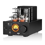 Nobsound A3 Tube Amplifier HiFi Verstärker mit Bluetooth Röhrenverstärker Receiver Coax/Opt Stereo Endstufe USB Player