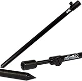 Angel-Berger Magic Baits Black Bankstick Rutenhalter Verschiedene Längen Aluminium (30-50cm)