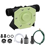 KITLUCK Handbohrpumpe, 750GPH Bohrmaschine angetriebene Wassertransferpumpe mit Wasserschlauch, Ölschlauch und Adapter, manuelle Wasserpumpe für Bohrmaschine, kleine selbstansaugende elektrische