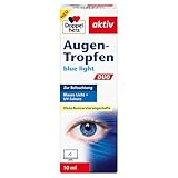 Doppelherz Augen-Tropfen blue light DUO - bei trockenen Augen & Augenallergien - mit Schutz vor UV-Strahlung & blauem Licht - 10 ml