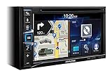 ALPINE INE-W611D Multimedia Autoradio, Farbe: schwarz, 2 DIN