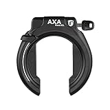 AXA Block XXL Retractable - Fahrradschloss - Rahmenschloss - Sicherheitsstufe 12 - Kombinierbar mit Einsteckschloss - 70 mm - Schwarz