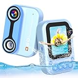 Unterwasserkamera Kinder Kamera Unterwasser Fotoapparat Wasserdicht Digitalkamera 12MP wasserdichte Kinderkamera 1080P Video Foto Kamera Unterwasser Kids Waterproof Cameras 3M/10FT mit 32GB Karte