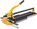 Manueller Fliesenschneider, Keramikfliesenschneidemaschine, verstellbare 6-15 mm Dickenführung, Präzisionswerkzeug für genaue Fliesenschnitte, ideal für Hausrenovierung und DIY-Projekte