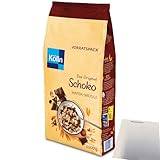 Kölln Müsli Schoko Hafer-Müsli mit 20% feiner Schokolade (1x2 kg Packung) + usy Block