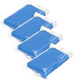 Premium-Autowaschknete entfernt Verunreinigungen, stellt den Glanz wieder her-ideal für die Autopflege, glatt und effektiv, einfach anzuwenden-Blau