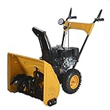 Varan Motors KCM24LED BENZIN SCHNEEFRÄSE SCHNEERÄUMER Loncin 196CC Motor mit elektrischem Anlasser und LED-Beleuchtung