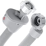 Poppstar 3m Waschmaschinenschlauch (Aquastop Schlauch für Waschmaschine, Spülmaschine), 3/4 Zoll Anschluss