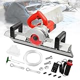 YUZINO 1200W Fliesenschneider Elektrisch, 43° Fliesen Reparaturset Fliesenschneider Nassschneider Mit 116mm Klinge, Fliesenschneideset Drehzahl 13000 U/Min