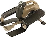 Exerpeutic 900E Exerwork Ellipsentrainer / Stepper für das Training an Ihrem Schreibtisch, mit ausziehbarem Stuhlhaken, Bluetooth und kostenloser App