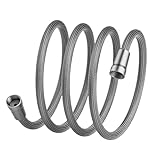 Ersatz-Brauseschlauch, abnehmbar, Duschstab-Schlauch, geflochtene Aufsatzdüsenverlängerung für Badezimmer, Badewanne, Küche, Spüle, Wohnheim, Außenbad