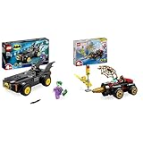 LEGO DC Verfolgungsjagd im Batmobile: Batman vs. Joker Spielzeugauto-Set & Marvel Spidey und Seine Super-Freunde Spideys Bohrfahrzeug Spielzeug